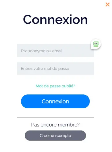 Connexion des membres du FeelingBet Casino