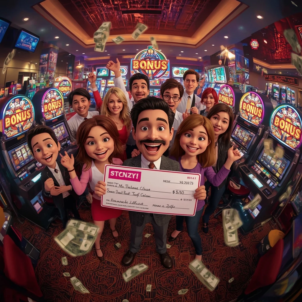 bonus dans les mains d’un homme au casino FEELINGBET CASINO